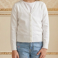Girls Long Sleeve V neck Sweater Cardigan MK5178KID (2/4-10/12)