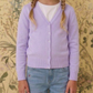 Girls Long Sleeve V neck Sweater Cardigan MK5178KID (2/4-10/12)