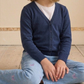 Girls Long Sleeve V neck Sweater Cardigan MK5178KID (2/4-10/12)