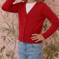Girls Long Sleeve V neck Sweater Cardigan MK5178KID (2/4-10/12)