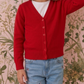 Girls Long Sleeve V neck Sweater Cardigan MK5178KID (2/4-10/12)