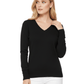 Long Sleeve V-Neck Soft Lightweight Knit Sweater Pullover MK5501 (S-XL)