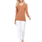 Long Sleeve V-Neck Soft Lightweight Knit Sweater Pullover MK5501 (S-XL)