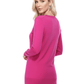 Long Sleeve V-Neck Soft Lightweight Knit Sweater Pullover MK5501 (S-XL)