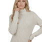 Loose Fit Turtleneck Long Sleeve Sweater Dress MK6021 (S-L)