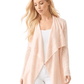 Long Sleeve Soft Sheer Slub Open Front Summer Cardigan MK8080 (S-L)