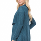 Long Sleeve Soft Sheer Slub Open Front Summer Cardigan MK8080 (S-L)