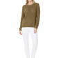 Pop Corn Stitch Long Sleeve Casual Sweater Top MK8114