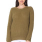 Pop Corn Stitch Long Sleeve Casual Sweater Top MK8114