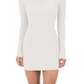 Ribbed Turtleneck Long Sleeve Slim Fit Mini Dress MK8121 (S-L)