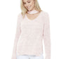 V-Neck Choker Style Side Slit Casual Knit Pullover Sweater MK8143 (S-L)
