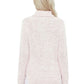 V-Neck Choker Style Side Slit Casual Knit Pullover Sweater MK8143 (S-L)
