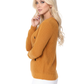 Crewneck Black Cat Applique Embroidery Knit Pullover Sweater MK8207 (S-L)