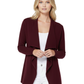 Long Sleeve Open Front Draped Stylish Cape Sweater Cardigan MK8218 (S-L)