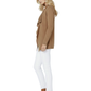 Long Sleeve Open Front Draped Stylish Cape Sweater Cardigan MK8218 (S-L)