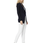 Long Sleeve Open Front Draped Stylish Cape Sweater Cardigan MK8218 (S-L)