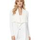 Long Sleeve Open Front Draped Stylish Cape Sweater Cardigan MK8218 (S-L)