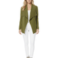 Long Sleeve Open Front Draped Stylish Cape Sweater Cardigan MK8218 (S-L)