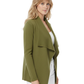 Long Sleeve Open Front Draped Stylish Cape Sweater Cardigan MK8218 (S-L)
