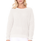 Waffle Stitch Bat Wing Bow Back Pullover Sweater MK8224 (S-L)