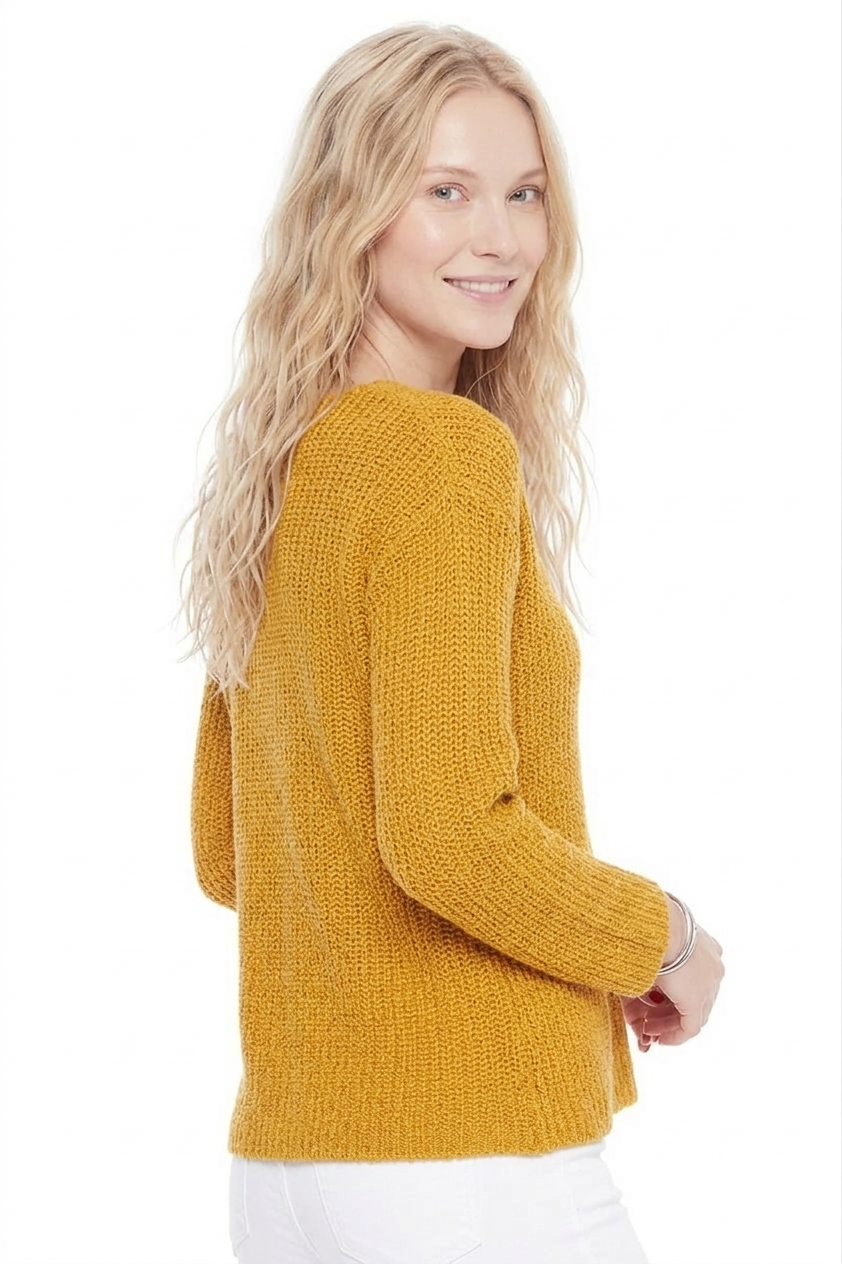 Light Weight Bell Sleeve All Season Sweater Top MK8232 (S-L)