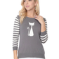 Cat Jacquard Cotton Sweater Top MK8249 (S-L)