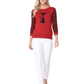 Cat Jacquard Cotton Sweater Top MK8249 (S-L)