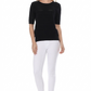 Elegant Scallop & Punch Hole Knitted Sweater Top MK8251 (S-L)