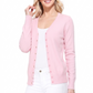Women V-Neck Button Down Knit Cardigan Sweater MK5178 (S-XL)