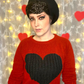 Cozy Heart Jacquard Round Neck Pullover Sweater MK8236 (S-L)