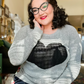 Cozy Heart Jacquard Round Neck Pullover Sweater MK8236 (S-L)