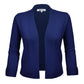 3/4 Sleeve Open Front Knit Bolero Crop Cardigan Sweater MK3558 (S-XL)