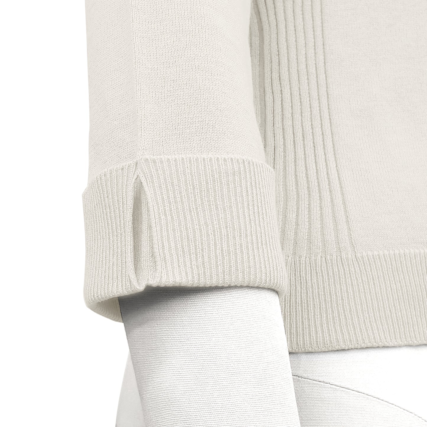 3/4 Sleeve Open Front Knit Bolero Crop Cardigan Sweater MK3558 (S-XL)