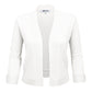 3/4 Sleeve Open Front Knit Bolero Crop Cardigan Sweater MK3558 (S-XL)
