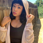 Open Front Knit Long Summer Cardigan w/ Pockets and Hoodie HK8266 (S/M-M/L)