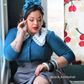 3/4 Sleeve Crewneck Crochet Knit Plus Size Cardigan Sweater MK3514PL (1X-3X)