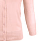 3/4 Sleeve V-Neck Button Down Knit Cardigan Sweater CO078 (S-L)