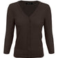 3/4 Sleeve V-Neck Button Down Knit Cardigan Sweater CO078 (S-L)