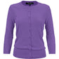 Women's 3/4 Sleeve Crewneck Plus Size Knit Cardigan Sweater CO079PL (1X-3X)