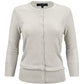 Women's 3/4 Sleeve Crewneck Knit Cardigan Sweater CO079 (S-L)