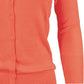 Women's 3/4 Sleeve Crewneck Plus Size Knit Cardigan Sweater CO079PL (1X-3X)