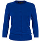 Women's 3/4 Sleeve Crewneck Plus Size Knit Cardigan Sweater CO079PL (1X-3X)