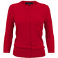 Women's 3/4 Sleeve Crewneck Plus Size Knit Cardigan Sweater CO079PL (1X-3X)