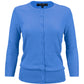Women's 3/4 Sleeve Crewneck Plus Size Knit Cardigan Sweater CO079PL (1X-3X)