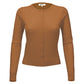 Women's Long Sleeve Crewneck Knit Cardigan Sweater MK0179 (S-L)