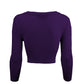 Women's Cropped Bolero 3/4 Sleeve V-Neck PLUS size Cardigan CO129PL (1X-3X)