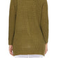 Stylish Drape Jacket with Two Pockets Sweater Cardigan HK8189 (S/M-M/L)