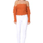 Sexy Off The Shoulder Wrap Bolero Sweater Shawl with Sleeve KC003 (S/M-M/L)