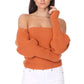 Sexy Off The Shoulder Wrap Bolero Sweater Shawl with Sleeve KC003 (S/M-M/L)