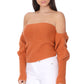 Sexy Off The Shoulder Wrap Bolero Sweater Shawl with Sleeve KC003 (S/M-M/L)
